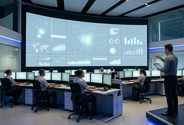 Estruturação de Central de Controle Operacional — CCO
